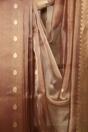 Mauve Tissue Banarasi Silk Saree - SRMTBSS113