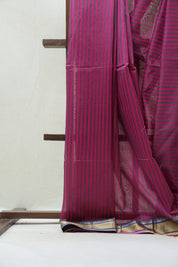 Pink Maheshwari Saree - SRPMS576