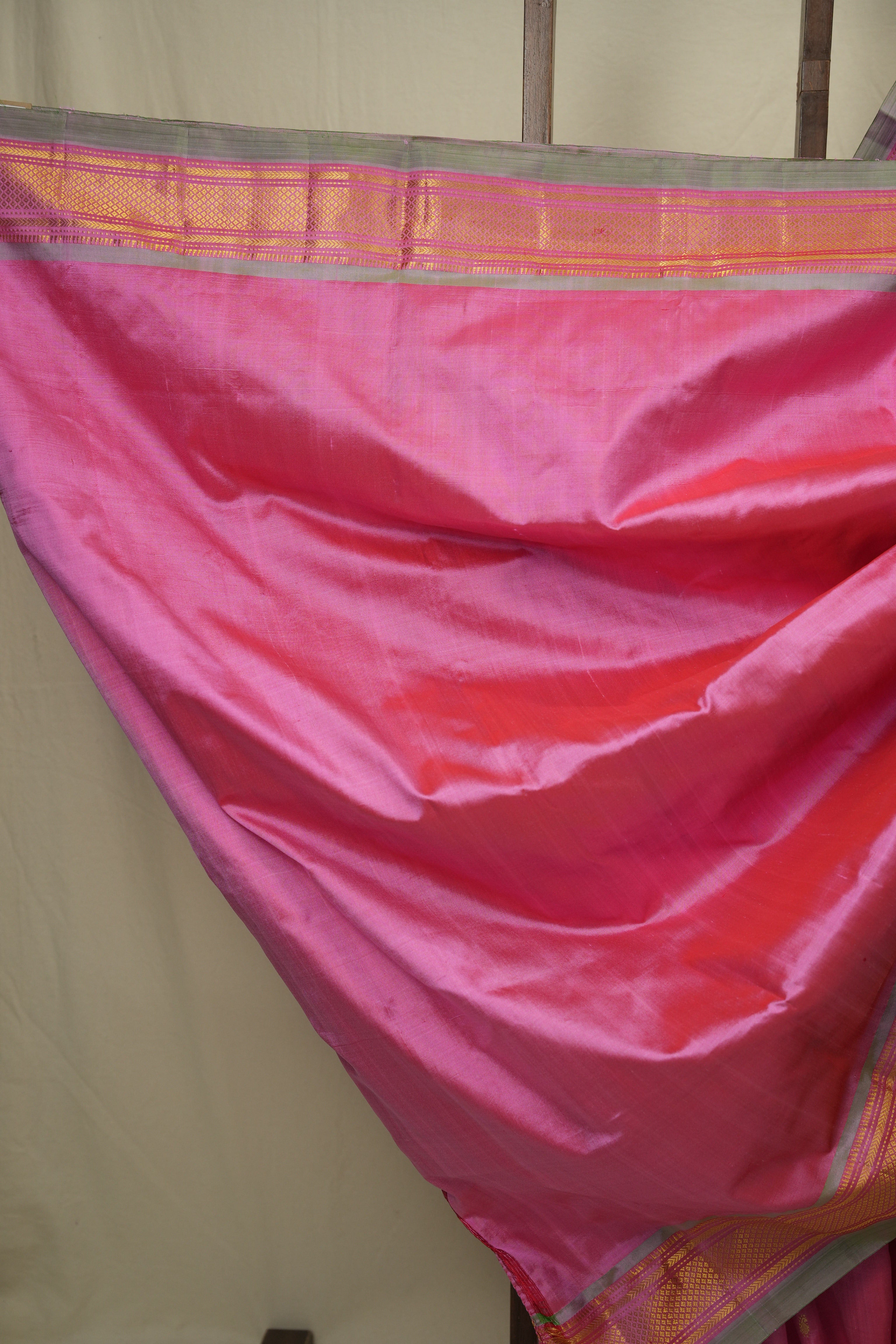 Pink Silk Paithani Saree - SRPSPS790