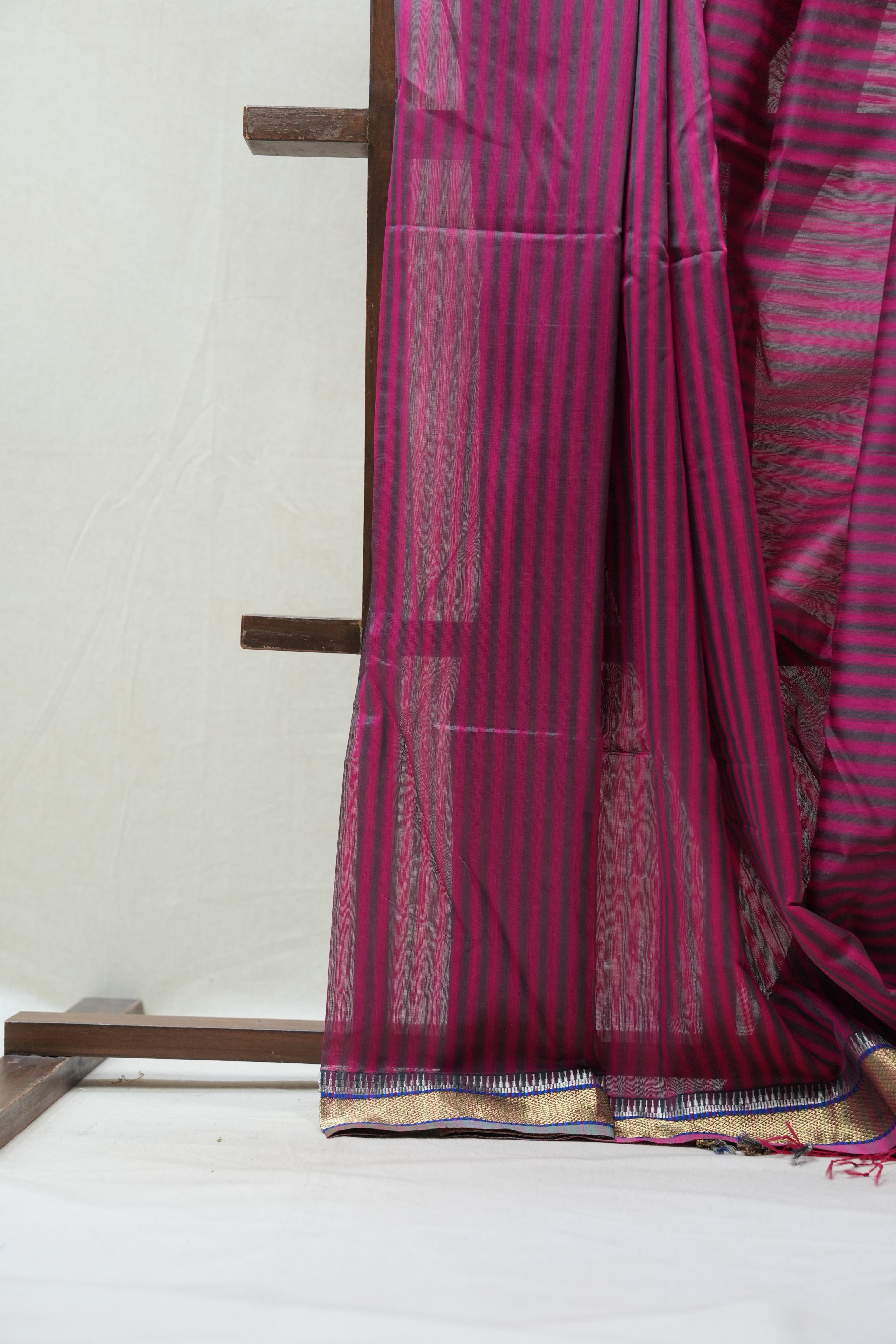 Pink Maheshwari Saree - SRPMS579