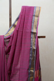 Pink Maheshwari Saree - SRPMS579