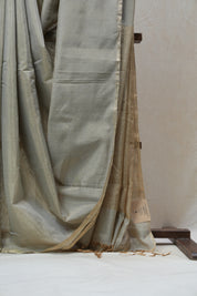 Beige Maheshwari Tissue Saree - SRBMTS554