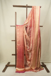 Pink Tissue Banarasi Silk Saree - SRPTBSS116