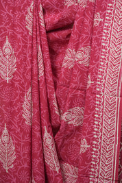 Pink HBP Cotton Saree - SRPCS3644