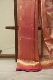 Pink Tissue Banarasi Silk Saree - SRPTBSS116