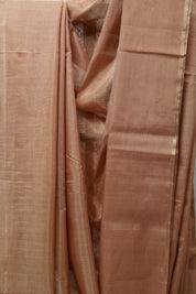 Peach Maheshwari Tissue Saree - SRPMTS556
