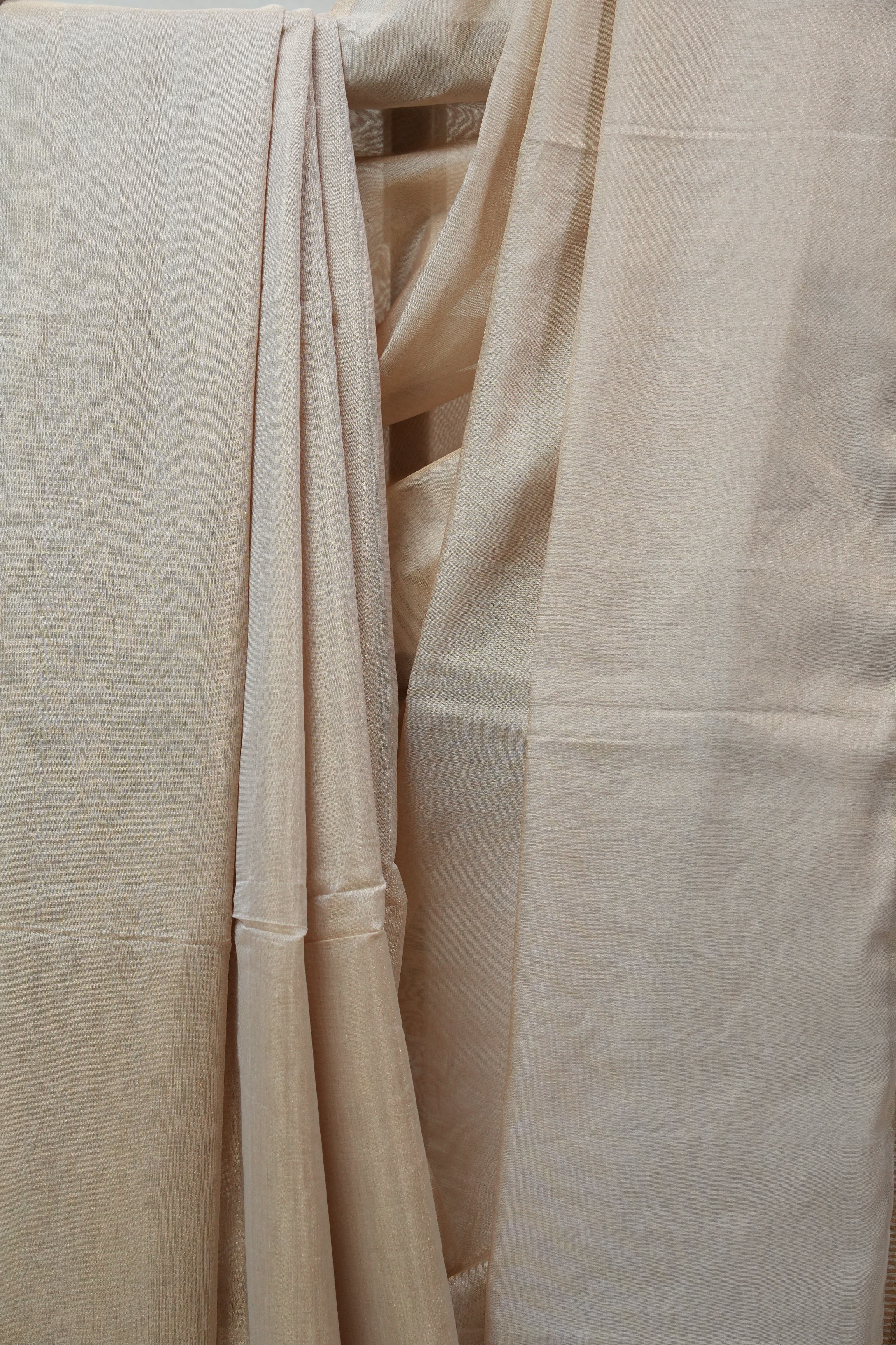 Beige Maheshwari Tissue Saree - SRBMTS563