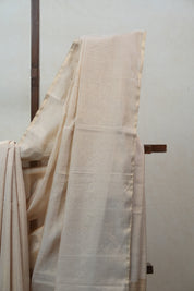 Beige Maheshwari Tissue Saree - SRBMTS563