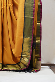 Yellow Kanjeevaram Silk Saree - SRYKSS893