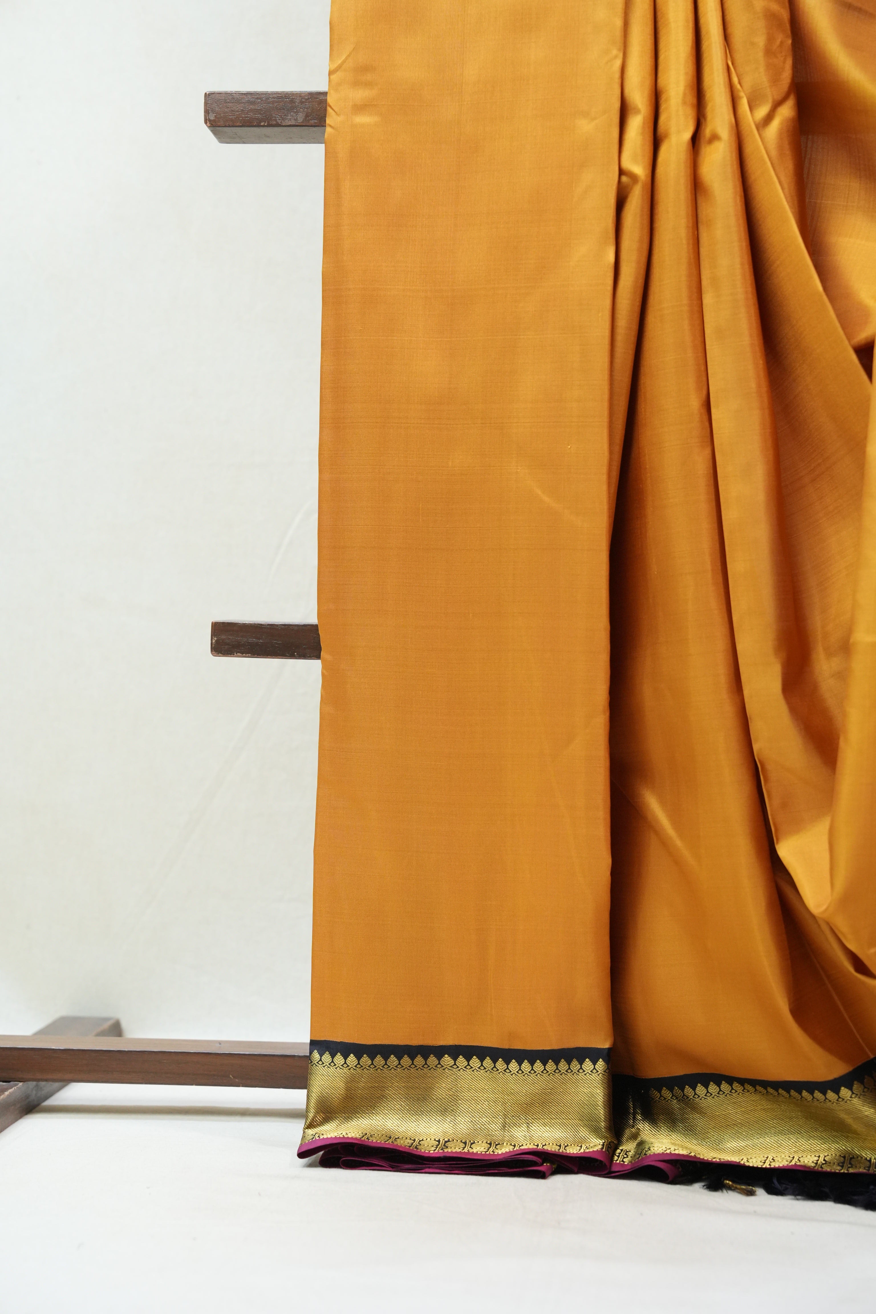 Yellow Kanjeevaram Silk Saree - SRYKSS893