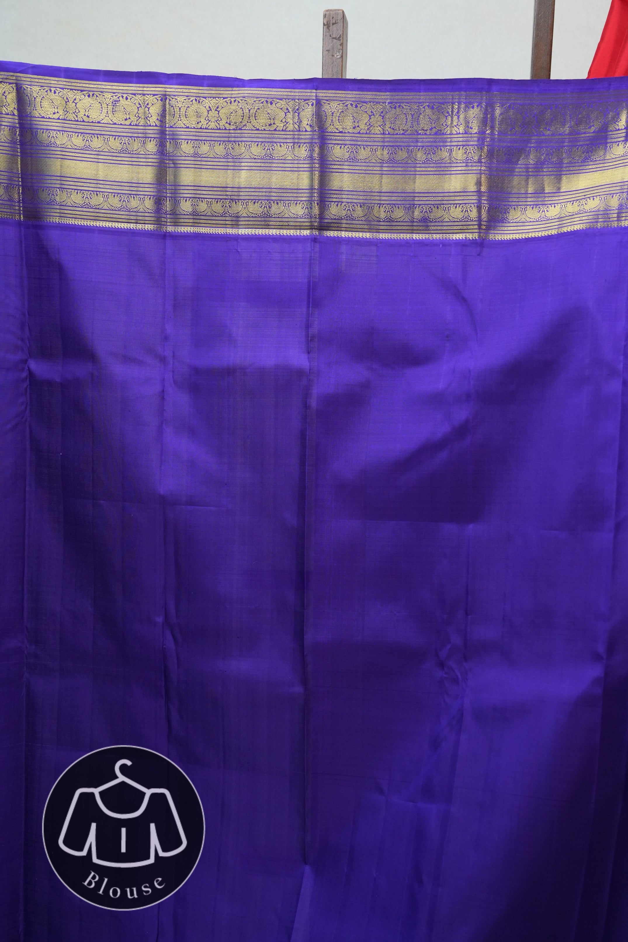 Red Kanjeevaram Silk Saree - SRRKSS903