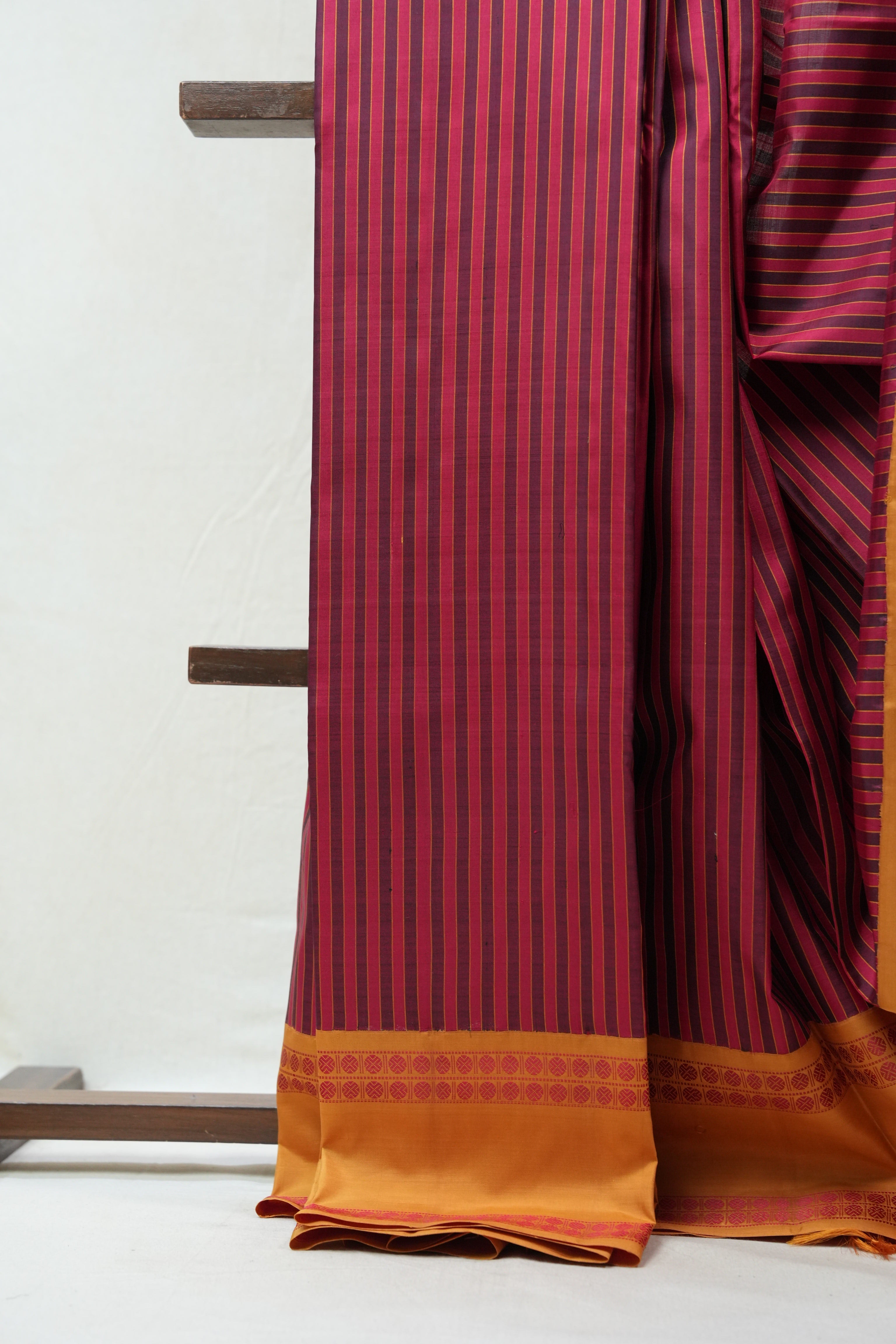 Maroon Kanjeevaram Silk Saree - SRMKSS902