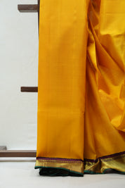 Yellow Kanjeevaram Silk Saree - SRYKSS905