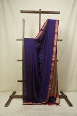 Purple Maheshwari Saree- SRPMS1351