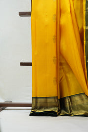 Yellow Kanjeevaram Silk Saree - SRYKSS904