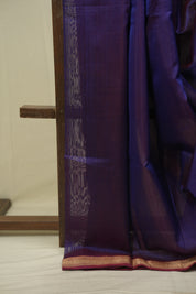 Purple Maheshwari Saree- SRPMS1351