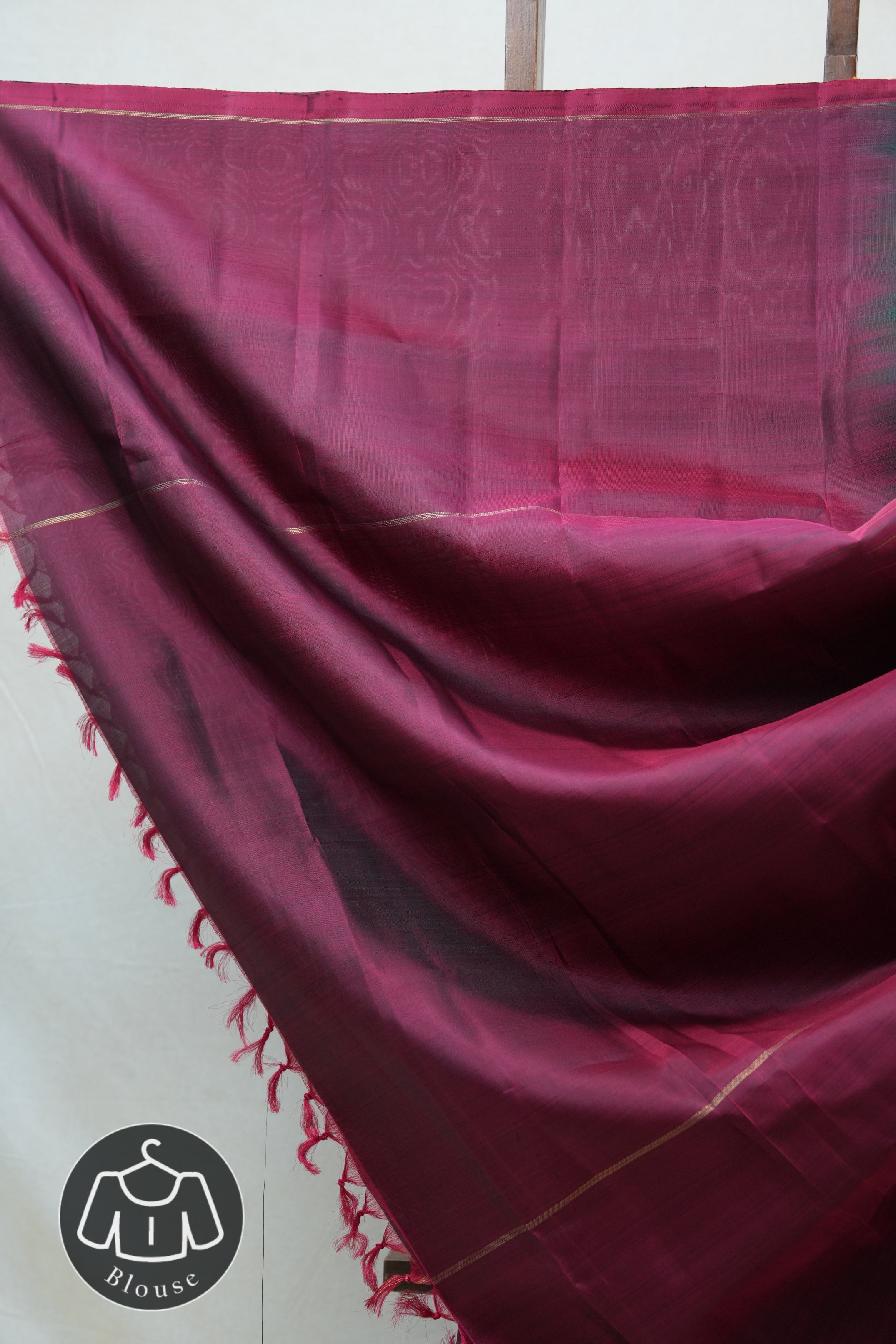 Wine Kanjeevaram Silk Saree - SRWKSS898
