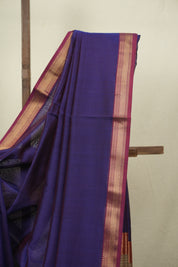 Purple Maheshwari Saree- SRPMS1351
