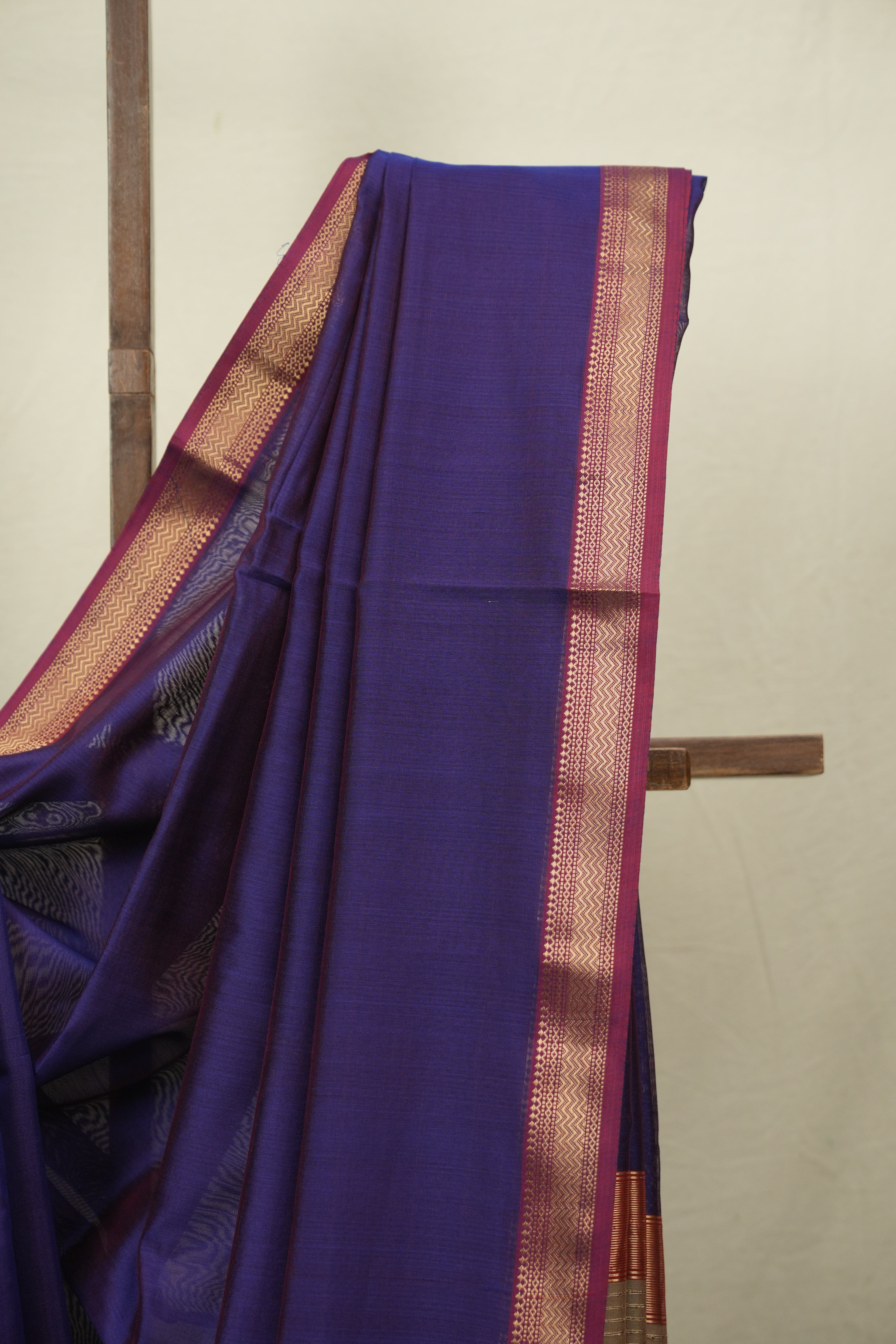 Purple Maheshwari Saree- SRPMS1351