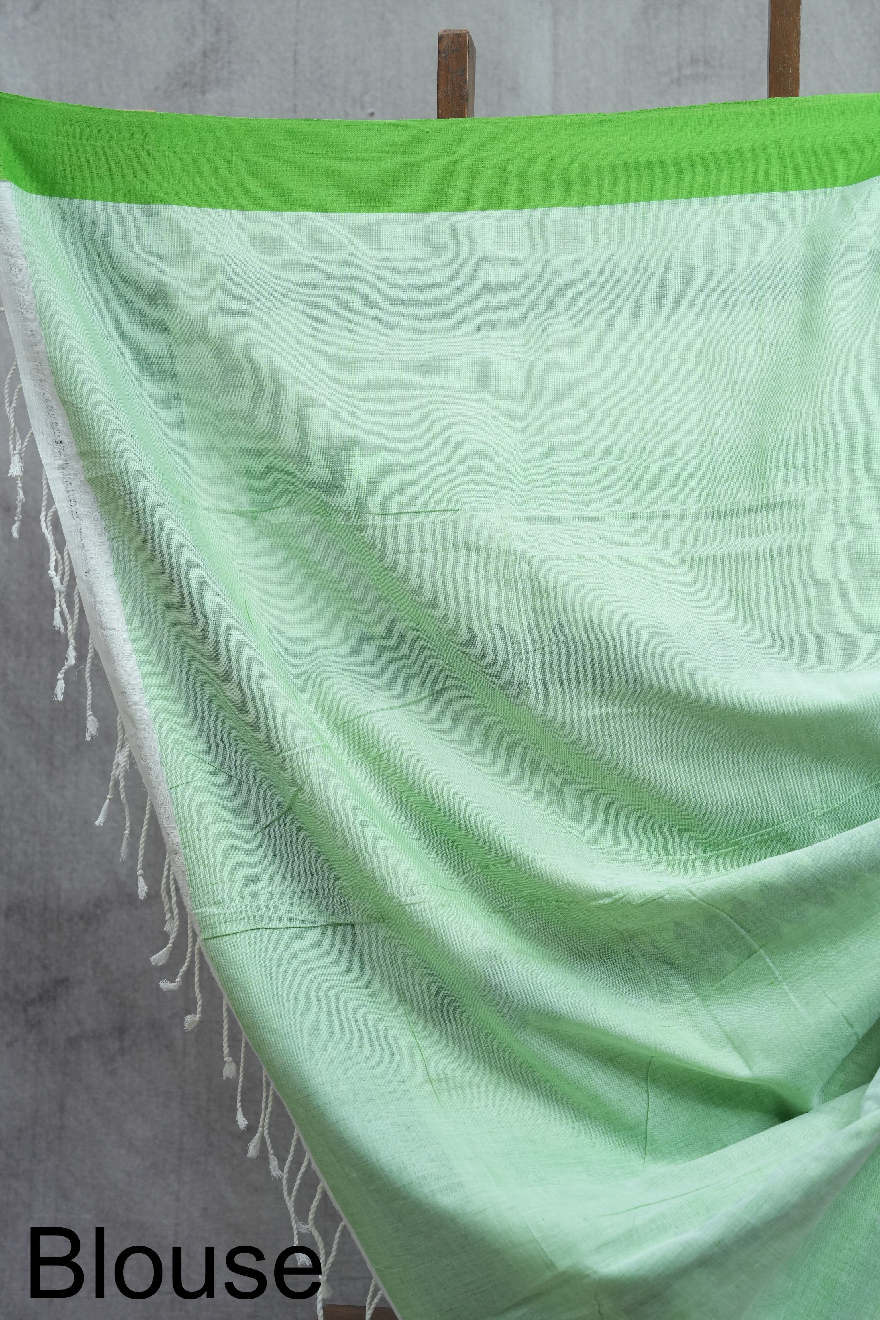 White Bengal Cotton Jamdani Saree-SRWBCJS171