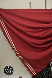 Black HBP Cotton Saree- SRBCS3270