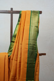 Yellow Kanjeevaram Silk Saree - SRYKSS892