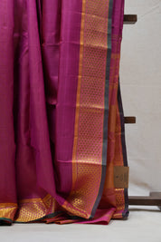 Magenta Kanjeevaram Silk Saree - SRMKSS888