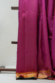Magenta Kanjeevaram Silk Saree - SRMKSS888