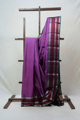 Purple Kanjivaram Silk Saree - SRPKSS869