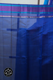 Blue Kanjeevaram Silk Saree - SRBKSS862