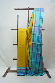 Lemon Yellow Kanjeevaram Silk Saree - SRLYKSS860