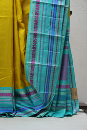 Lemon Yellow Kanjeevaram Silk Saree - SRLYKSS860