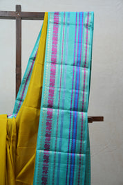 Lemon Yellow Kanjeevaram Silk Saree - SRLYKSS860