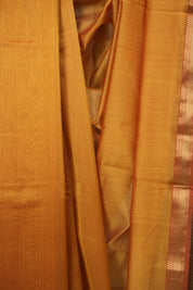 Yellow Maheshwari Saree- SRYMS1353