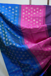 Dark Purple Kanjeevaram Silk Saree - SRDPKSS881