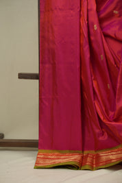 Pink Silk Paithani Saree - SRPSPS794
