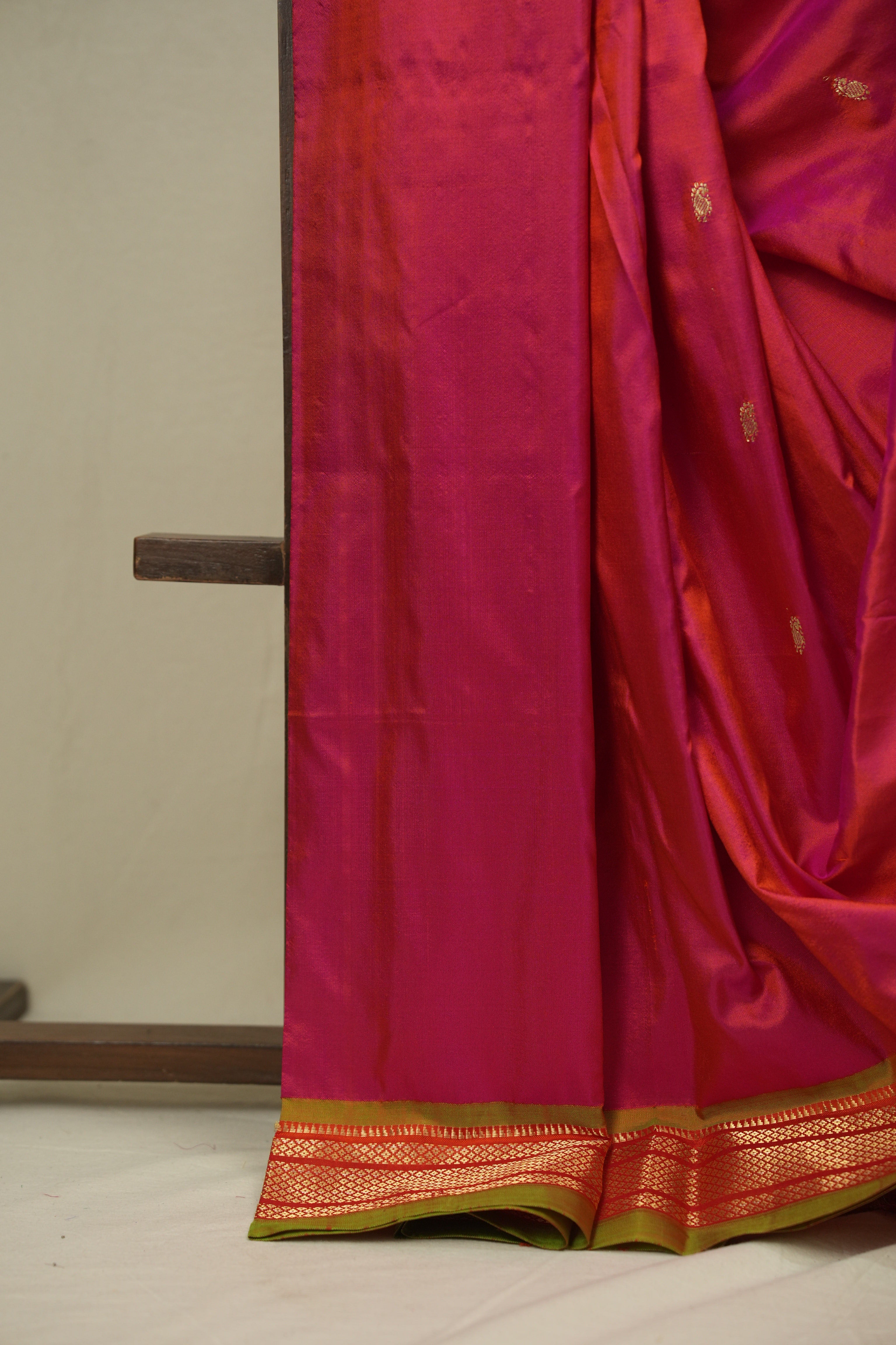 Pink Silk Paithani Saree - SRPSPS794