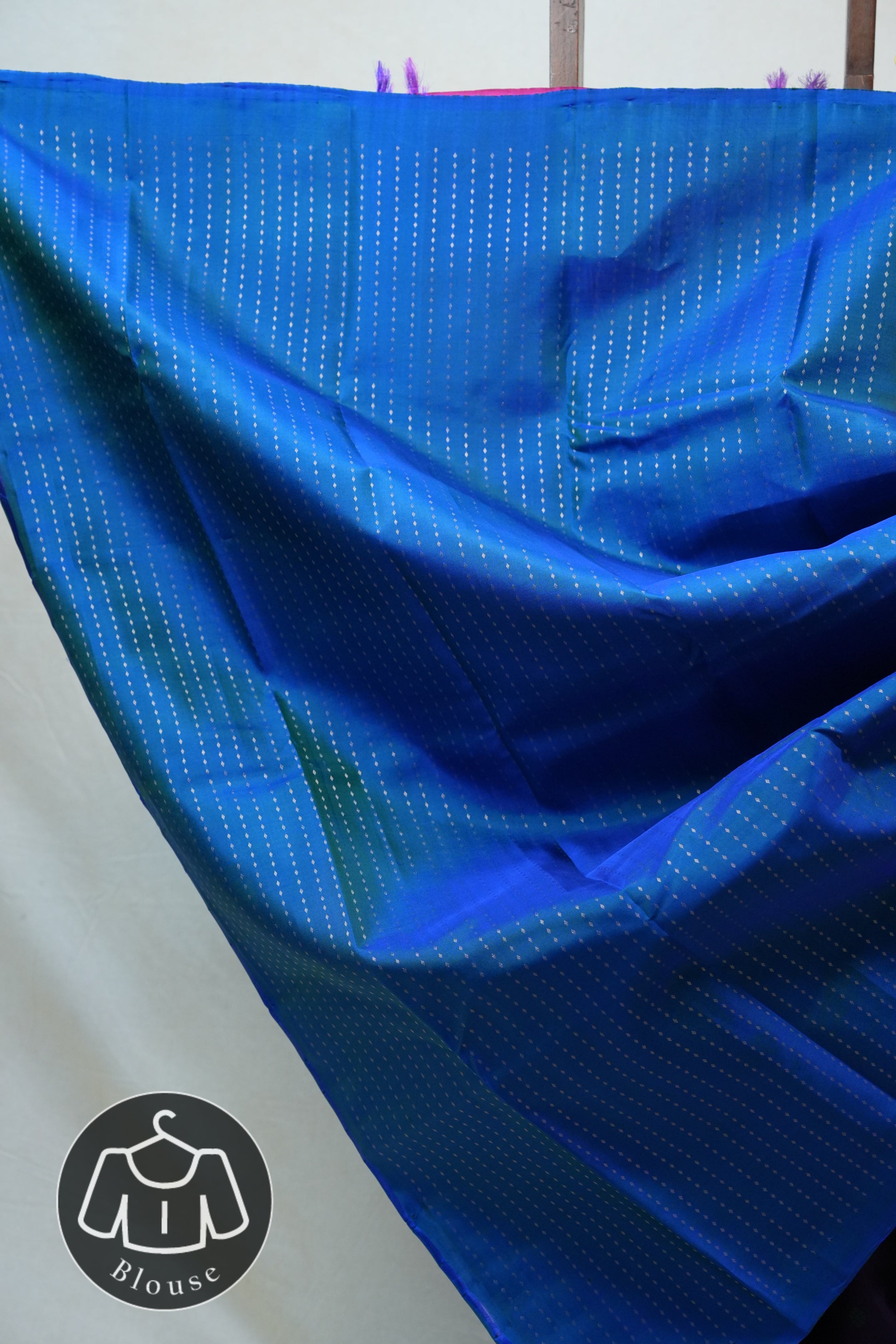 Dark Purple Kanjeevaram Silk Saree - SRDPKSS881