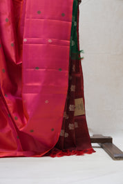 Pink Kanjeevaram Silk Saree - SRPKSS883