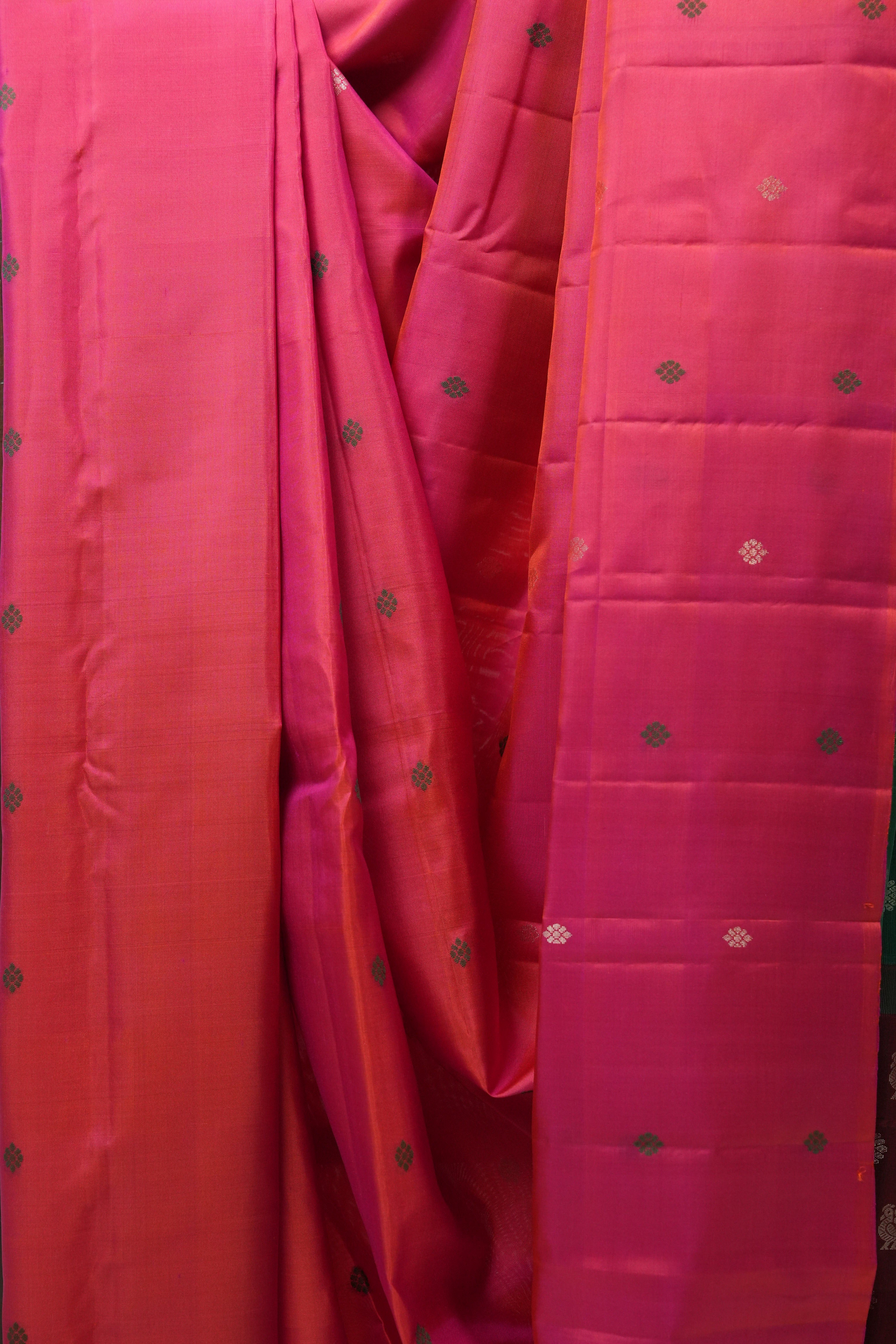 Pink Kanjeevaram Silk Saree - SRPKSS883