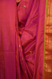 Pink Silk Paithani Saree - SRPSPS794