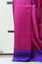 Magenta Kanjivaram Silk Saree - SRMKSS884