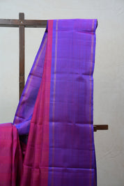 Magenta Kanjivaram Silk Saree - SRMKSS884