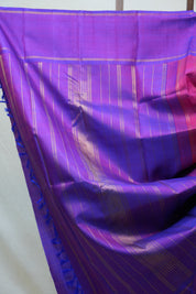 Magenta Kanjivaram Silk Saree - SRMKSS884