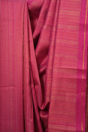 Rani Pink Raw Silk Saree - SRRPRSS1028