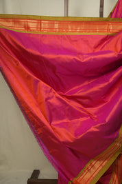 Pink Silk Paithani Saree - SRPSPS794