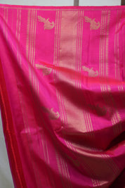 Dark Green Kanjivaram Silk Saree - SRDGKSS879