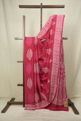Rani Pink HBP Cotton Saree - SRRPCS3600