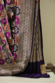Multicolour Banarasi Silk Saree - SRMBSS923