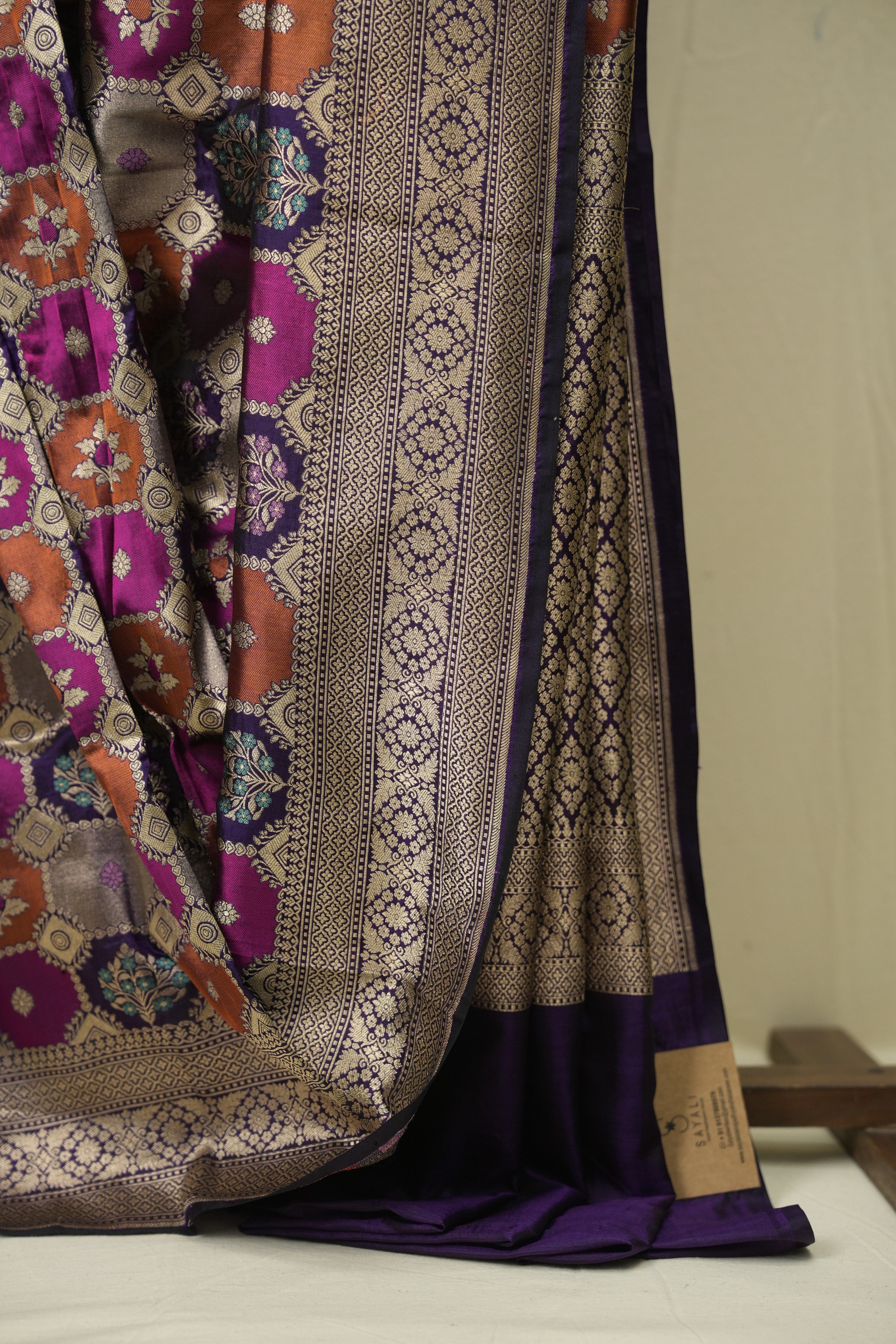 Multicolour Banarasi Silk Saree - SRMBSS923